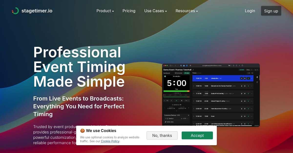 Features | stagetimer.io