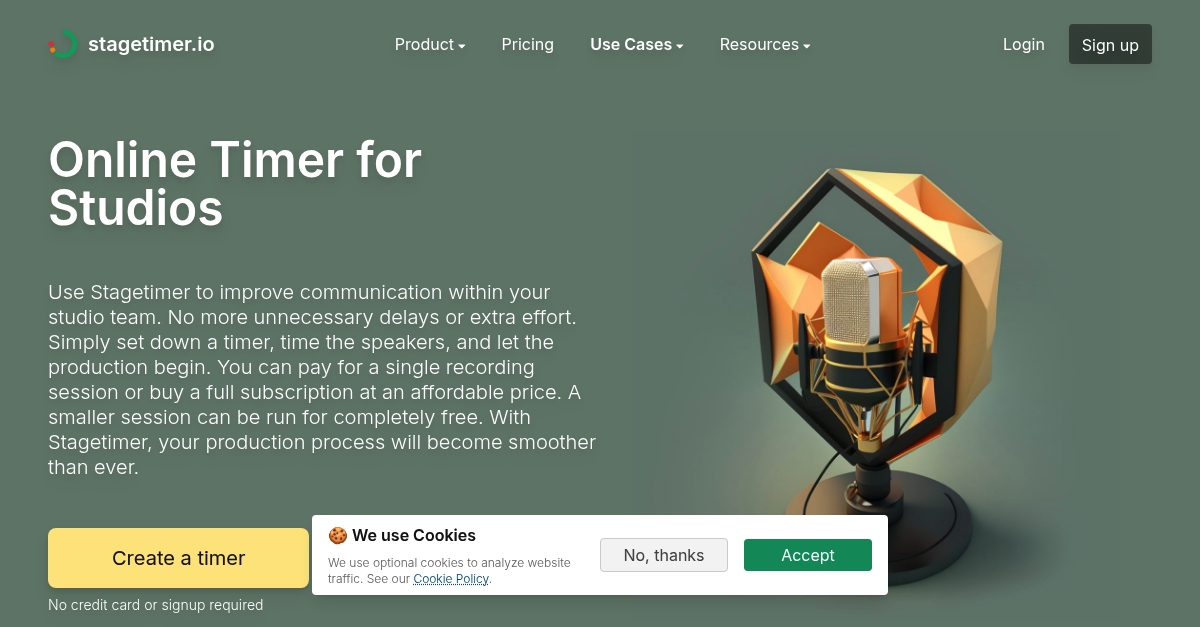 Online Timer for Studios | stagetimer.io